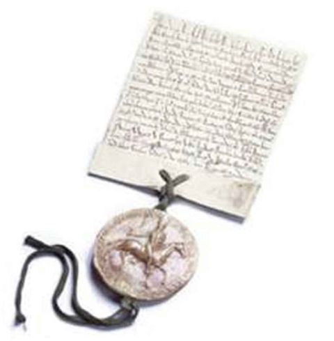 The King’s Charter for London, of May 9th 1215, now in the London Metropolitan Archive